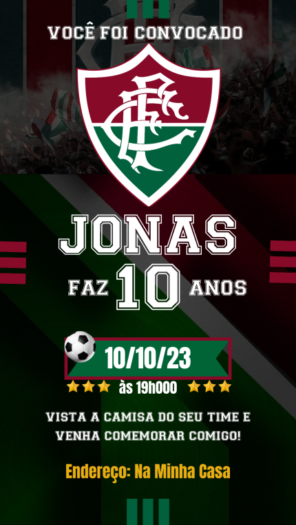 Convite Digital Fluminense