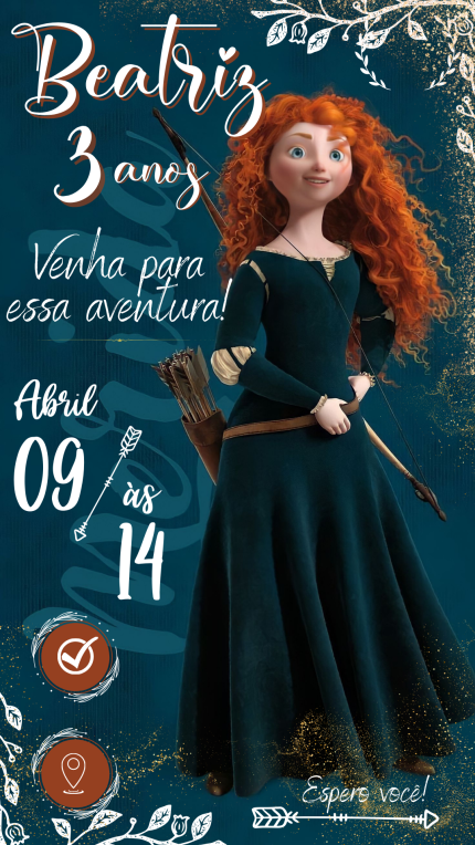 Convite Interativo Merida Valente