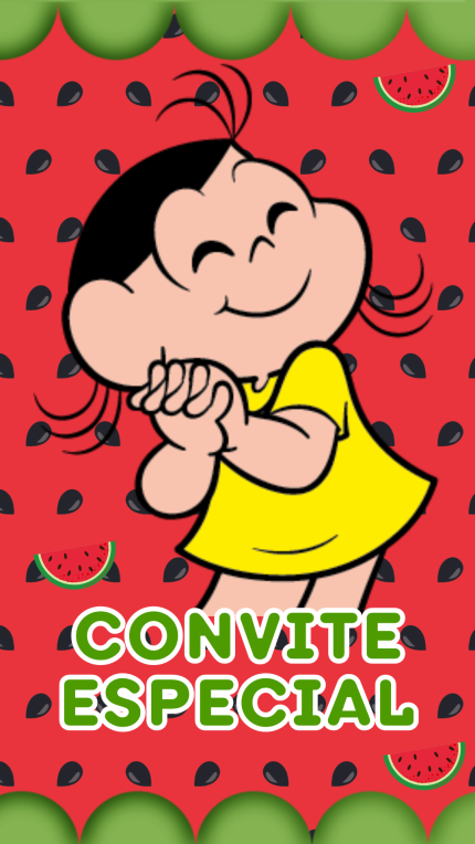 Convite Animado Magali